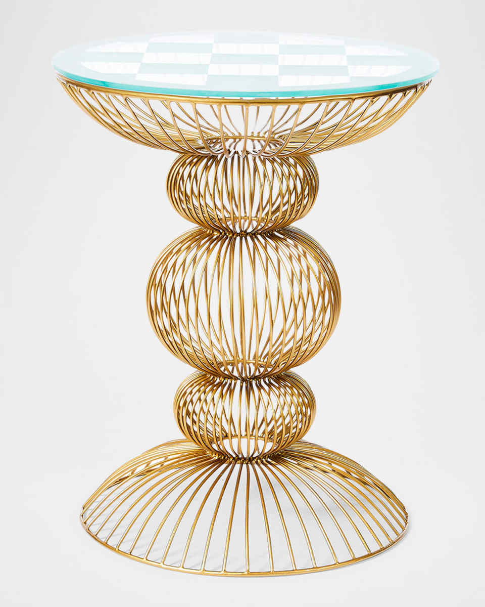 Gambit Wire Accent Table
